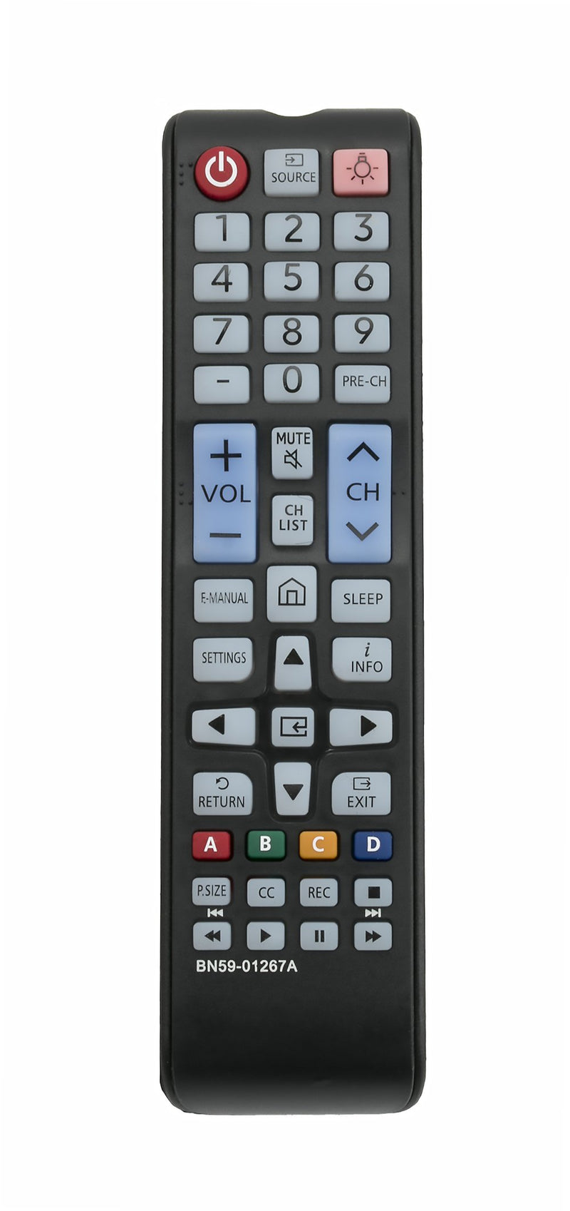 Replace BN59-01267A BN5901267 Remote Control for Samsung HDTV Ln32c450e1v UN32M530DAFXZA UN40M530DAFXZA UN43MU6290FXZA UN49M530DAFXZA UN49MU6290FXZA UN55MU6290FXZA UN65MU6290FXZA