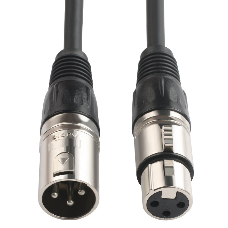 [AUSTRALIA] - Postta XLR Microphone Cable (15 Feet) Male to Female 15FT 1 Pack 