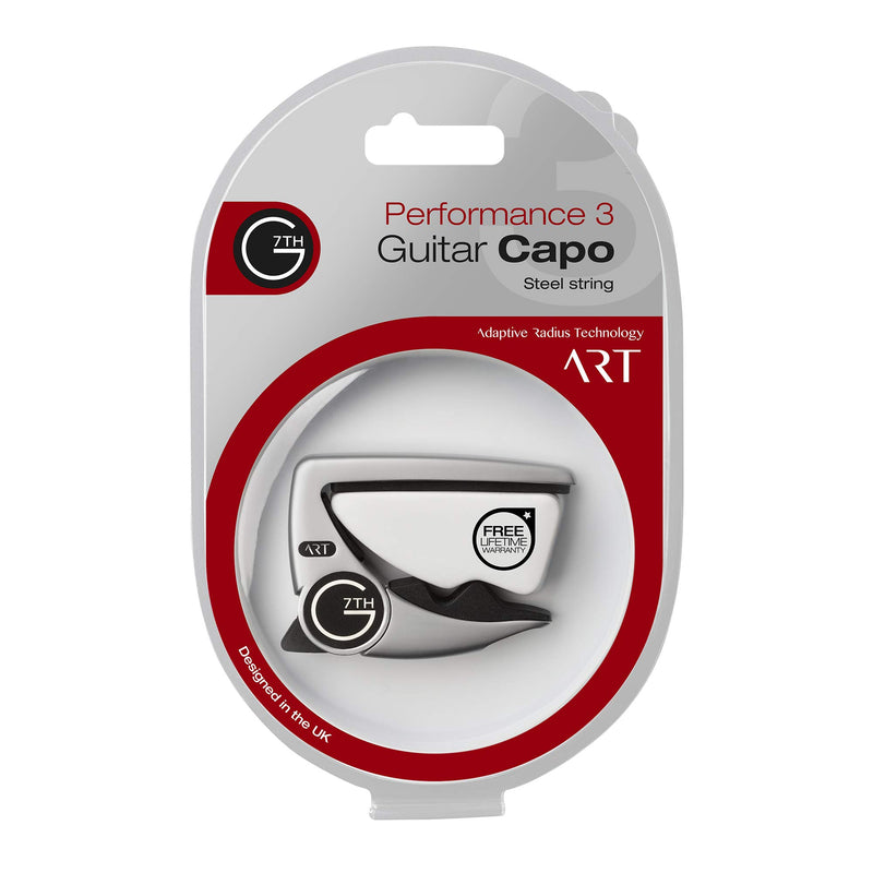 G7th Performance 3 Capo with ART (Steel String Silver)