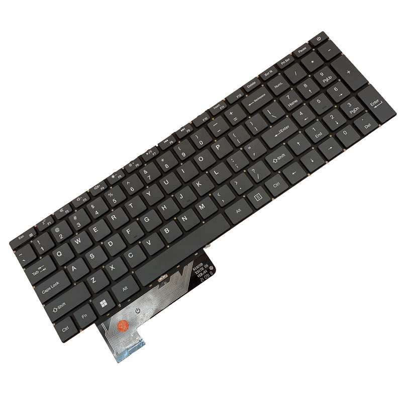 Siakoocty Laptop Replacement US Layout Keyboard for Gateway 15 GWTN156-1 GWTN156-1BK GWTN156 15.6" GWTN156-4 GWTN156-5 GWTN156-5BL GWTN156-7 GWTN156-9 GWTN156-12 12GR N15CS9 MB3661028 Grey