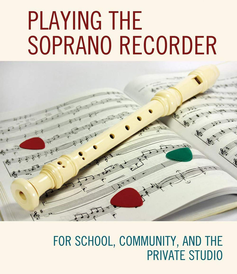 Skoye Soprano Recorder,Ivory White German Style 8 Hole with Cleaning Rod, Storage Bag