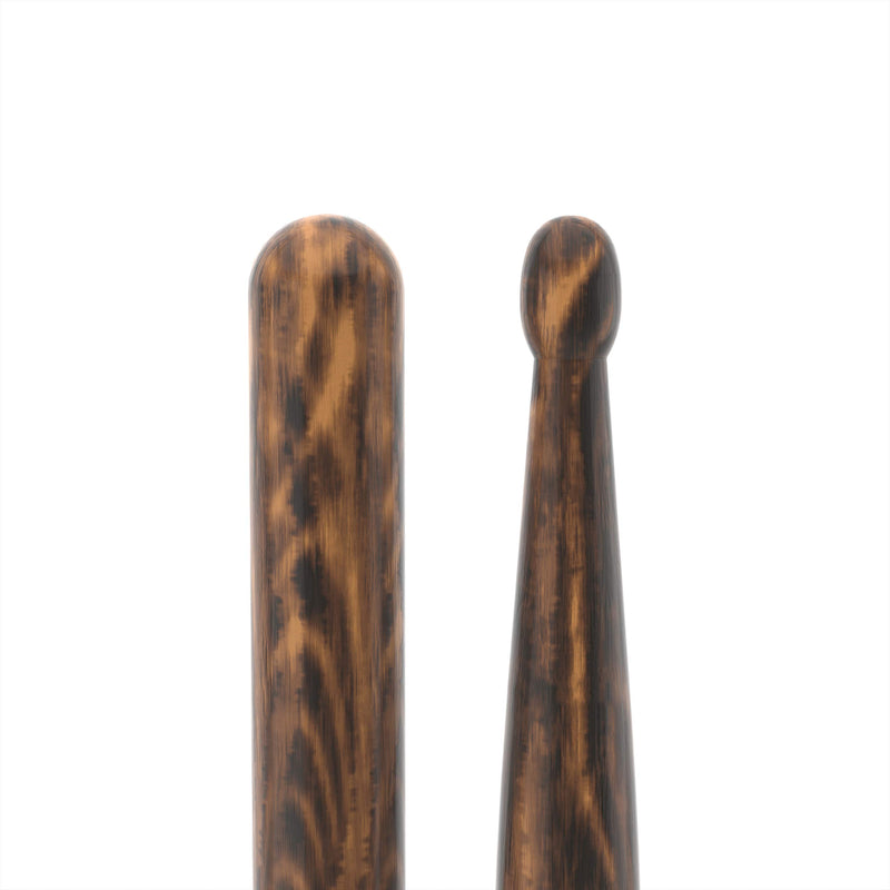 ProMark Classic Forward 2B FireGrain Hickory Drumsticks, Oval Wood Tip, One Pair Classic, Forward 2B