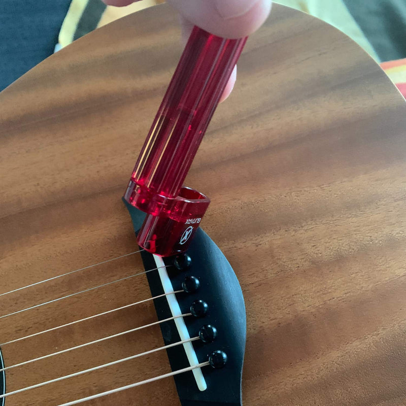 GUITARX X100 - Guitar String Winder - Easy To Use Guitar Peg Winder For Quick String Changes - #1 String Winder for Acoustic Guitar, Electric Guitar, Banjo, Mandolin, Ukulele - Random Colors