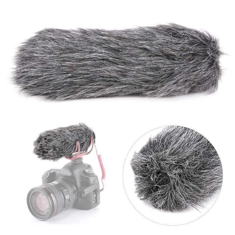 East buy - Microphone Windshield Furry - Microphone Windshield Furry for RODE VideoMic GO Outdoor Recorder Wind Cover Shield Furry