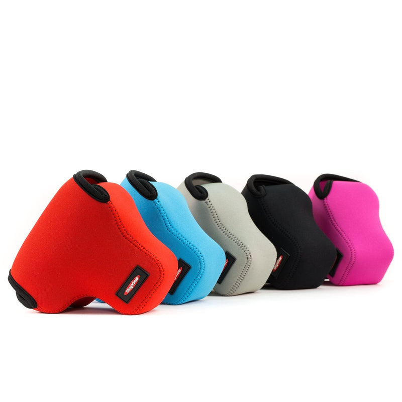 MegaGear Ultra Light Neoprene Camera Case Compatible with Panasonic Lumix DMC-FZ300 Black