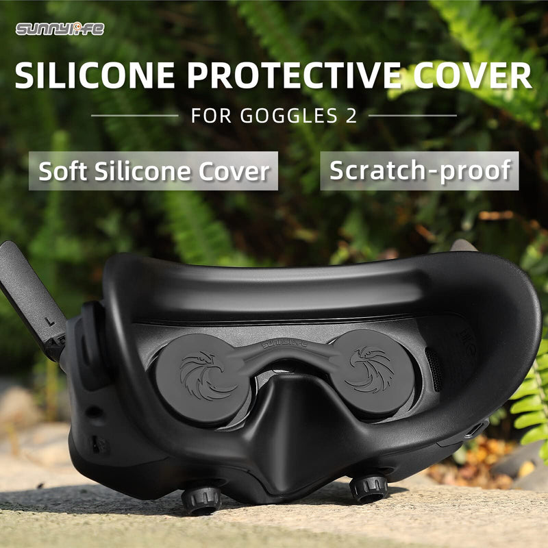 Lens Cover Dust-Proof VR Lens Silicone Case Soft Protector Anti-Scratch Accessories for DJI Avata Goggles 2