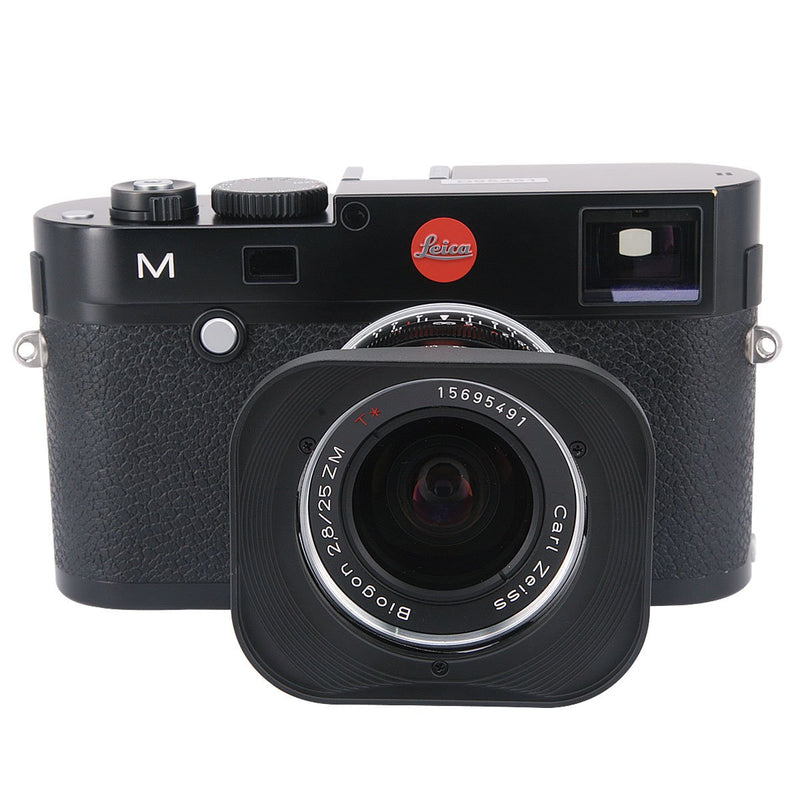 [AUSTRALIA] - Haoge LH-ZV03 Square Metal Lens Hood for Carl Zeiss Distagon T 2.8/21 21mm f/2.8 ZM, C Biogon T 4.5/21 21mm f/4.5 ZM, 2.8/25 25mm f/2.8 ZM, 2.8/28 28mm f/2.8 ZM, C Sonnar T 1.5/50 50mm f/1.5 ZM Lens Square - Black 