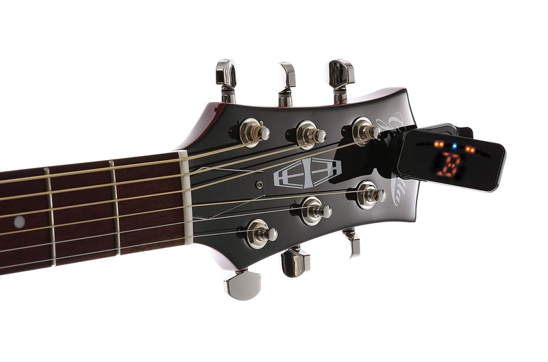 KORG PITCHCLIP2-PLUS Slimline Clip-On Guitar/Bass Tuner - Black