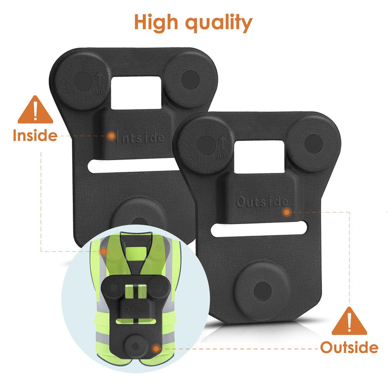 [AUSTRALIA] - CammPro Body Camera Magnetic Mount, Universal Magnet Mount Holder Wearable Clip,Stick to Clothes for All Brand Body Camera(New Upgrade) 