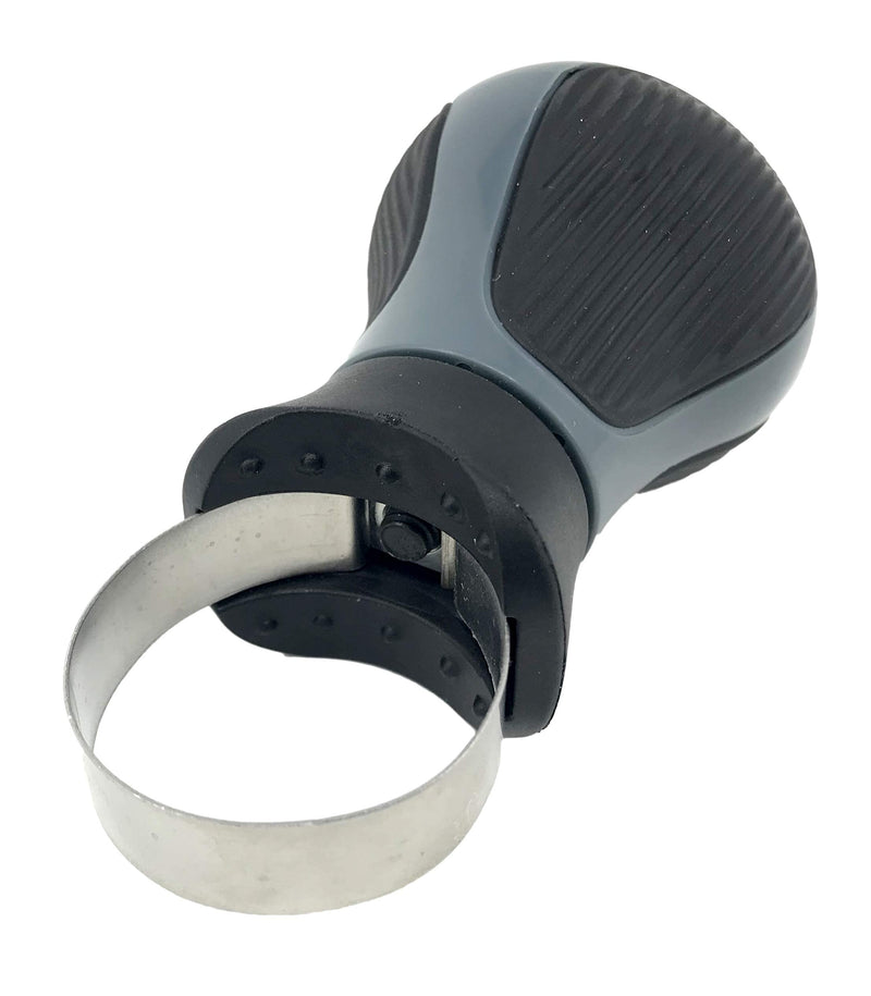 [AUSTRALIA] - Easy-Rider Tight-Turn Steering Knob for Lawn Mowers and Tractors (Grey) Grey 