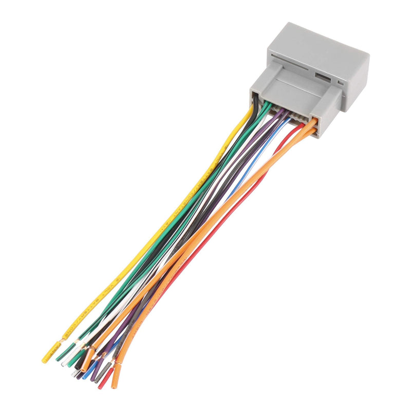 X AUTOHAUX 70-1729 Car Stereo CD Player Wiring Harness Wire Radio Adapter Install Plug for Honda City Crider Accord Fit CRV