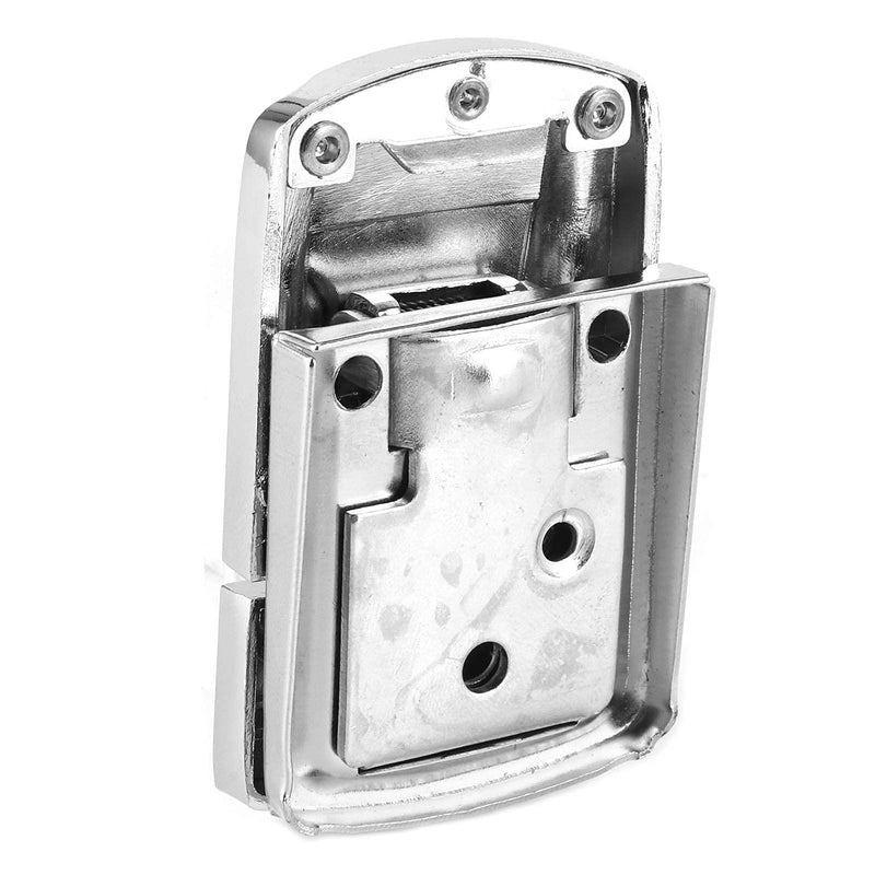 Motorcycle Trunk Lock Iron Trunk Lock Spring Toggle Latch Hasp Clamp Cabinet Locking Tool for Motorcycles and Traveling