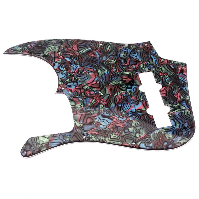 Alnicov JB Pickguard JB Electric Bass Pickguard JB Style Shell Pattern Pickguard Replacement