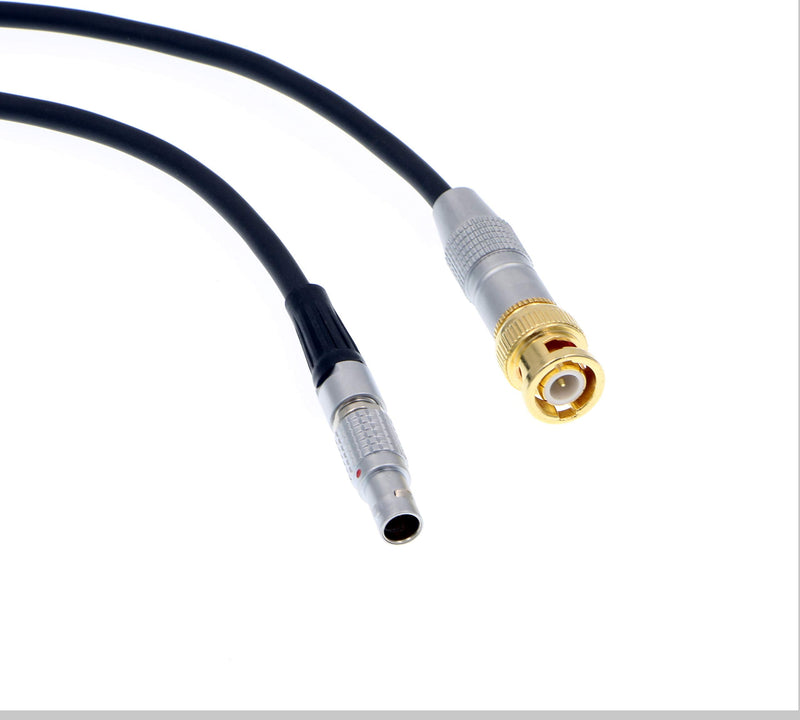 Uonecn Time Code TC Cable BNC Male to 0B 5 Pin Plug Cable for ARRI Alexa Sound Devices