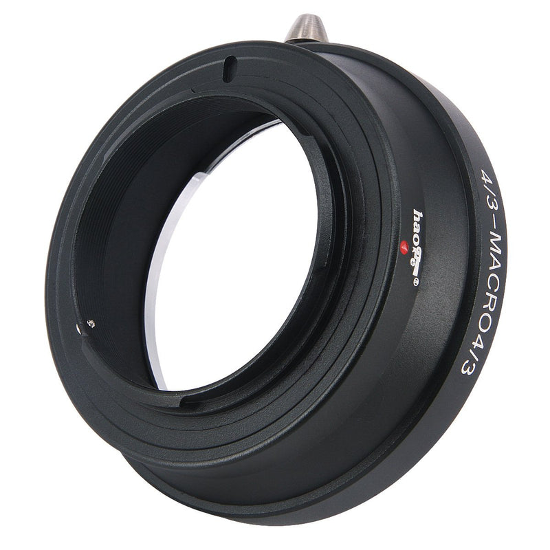 Haoge Manual Lens Mount Adapter for Olympus Four Thirds 4/3 43 Mirrorless Lens to Olympus and Panasonic Micro Four Thirds MFT M4/3 M43 Mount Camera