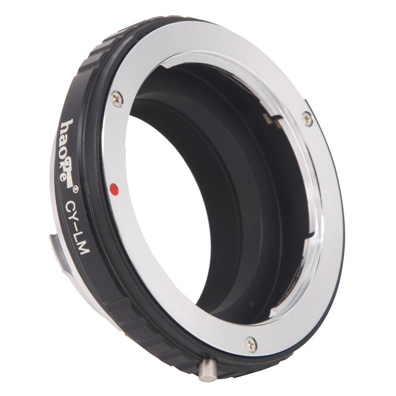 Haoge Lens Mount Adapter for Contax/Yashica C/Y CY Lens to Leica M LM Mount Camera Such as M240, M240P, M262, M3, M2, M1, M4, M5, M6, MP, M7, M8, M9, M9-P, M Monochrom, M-E, M, M-P, M10, M-A