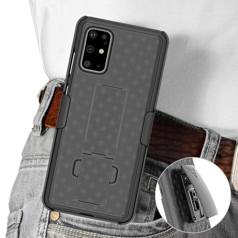 Aduro Cell Phone Holsters for Samsung Galaxy S20 Case Protector Includes Belt-Clip & Built-in Kickstand