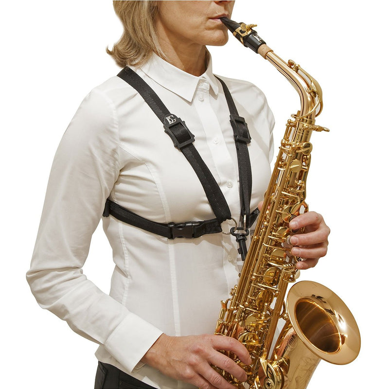 BG S41SH Ladies' Alto/Tenor Saxophone Harness with Snap Hook