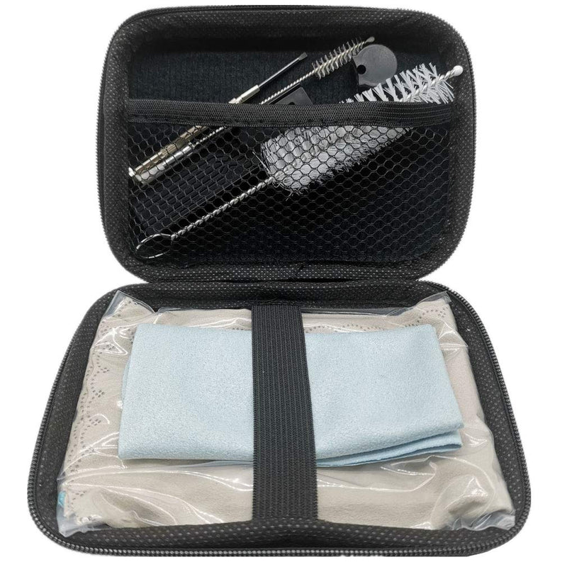 ZBY Clarinet Cleaning, Maintenance and Care Kit with Case for Alto Tenor Clarinet Flute and other Woodwind Struments