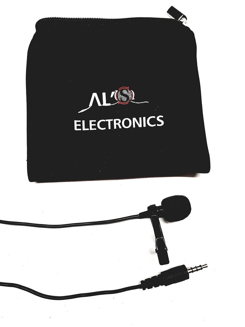 [AUSTRALIA] - PROFFESIONAL LAVALIER LAPEL CONDENSER MICROPHONE OMNIDIRECTIONAL MIC WITH EASY CLIP SYSTEM for IPHONE/IPAD/ANDROID/COMPUTER PERFECT FOR RECORDING YOUTUBE/PODCAST/VOICE NOTES 