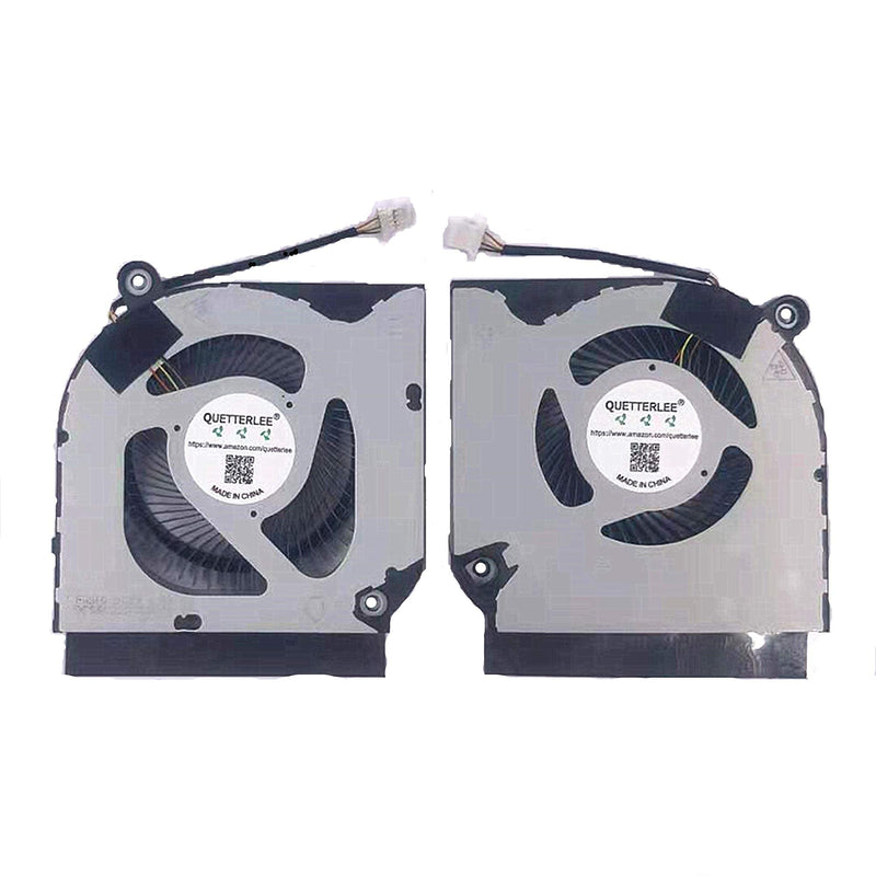 QUETTERLEE Replacement New CPU+GPU Cooling Fan for Acer Predator PH315-53-72XD PH317-54-70Z5 Series DFS5K223052836 FMAQ+DFS531005PL0T FML9 DC5V 0.5A Fan