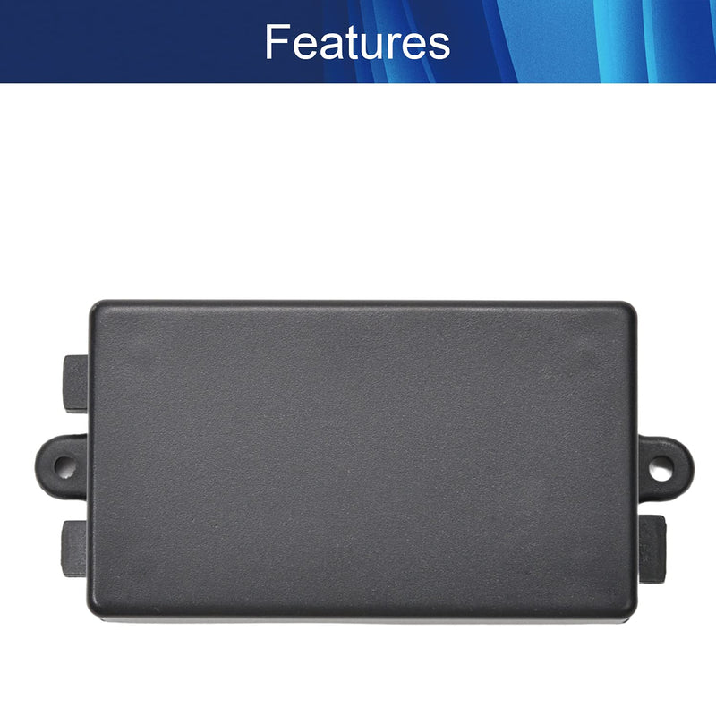 Bettomshin 10Pcs Electronic Junction Box, 2.56" x 1.50" x 0.87" Dustproof Junction Project Box Enclosure ABS Black 10Pcs 60x38x25mm