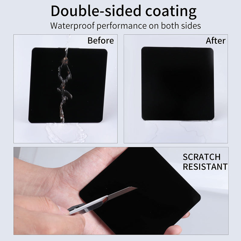 Fotga Pro ND2 4x4 0.3 Glass Neutral Density Filter 1 Stops for 4x4 inch Mattebox Cokin Z Hitech Lee Lens Filter Trays Holder