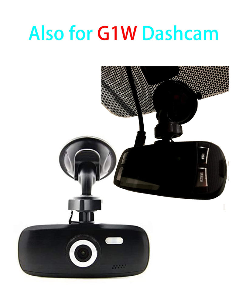 Suction Cup Mount for Yi Dash Cam 2.7', Uniden Dashcam, Black Box G1w Dash Camera etc, Hold Tightly Removeable Easy to Install and Stand Heat, 2 Pcs