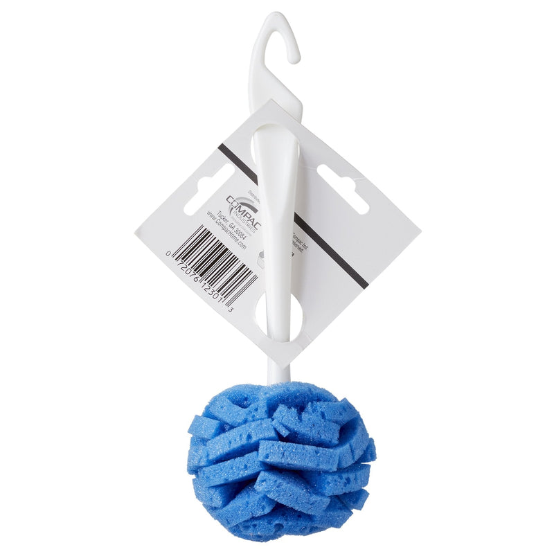 Compac’s Dish Wand China Scrubbing Sponge Cleans Your Dishes Glassware Like Magic Unique Round Ball Shape for 360 Degree Gentle Cleaning, 6 Count, (Pack of 6)