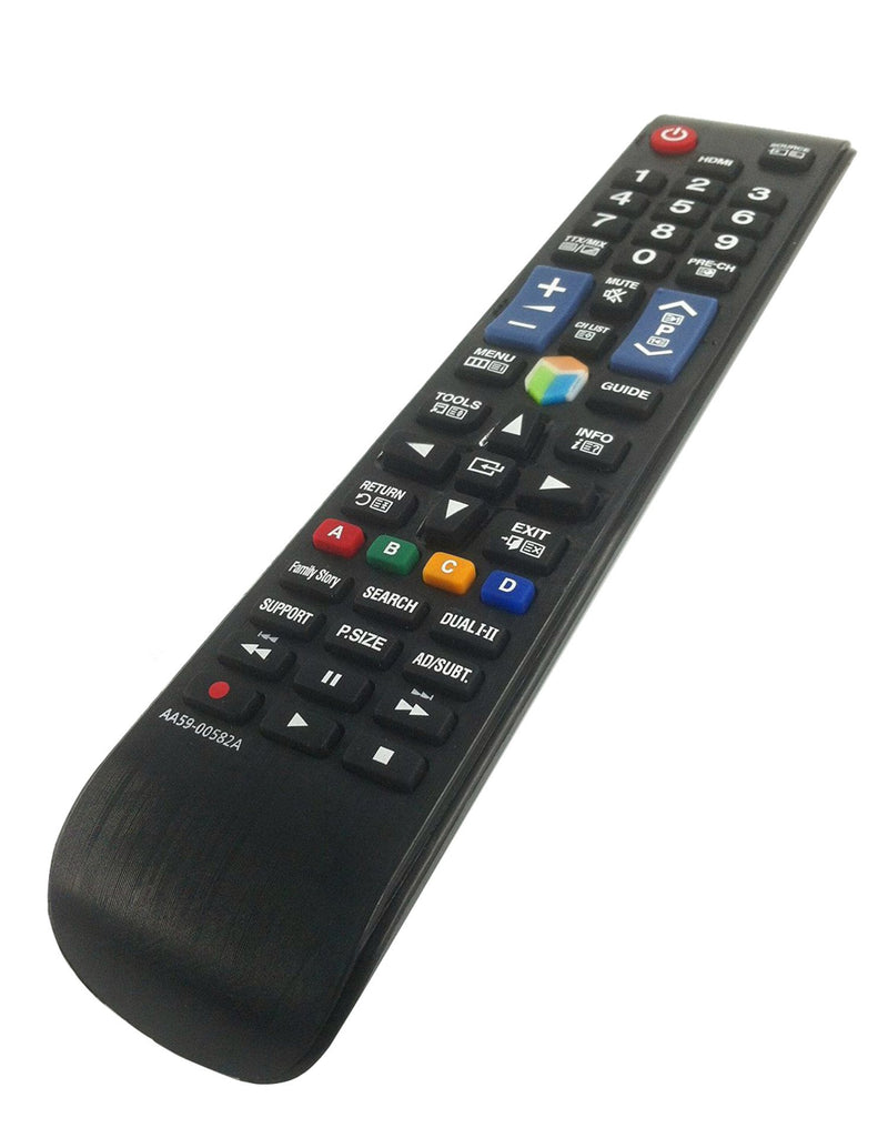 New AA59-00582A Remote fit for Samsung AA59-00580A AA59-00638A AA59-00790A AA59-00581A AA59-00594A UN32EH4500 UN46ES6100F UN32EH5300