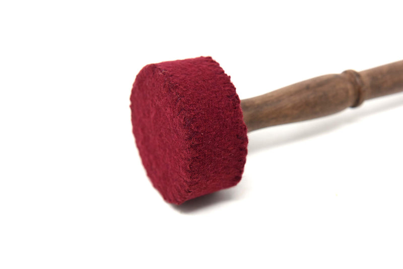 bowlsofnepal F708 Felted Hard Wood Striker/Mallet for Tibetan Singing Bowl Hand Made in Nepal