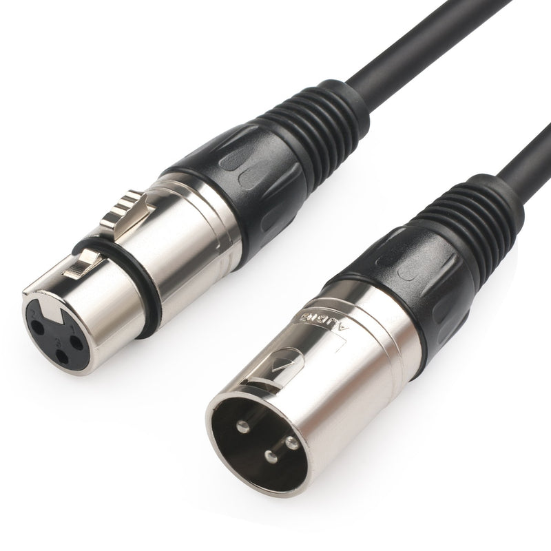 [AUSTRALIA] - Postta XLR Microphone Cable (15 Feet) Male to Female 15FT 1 Pack 