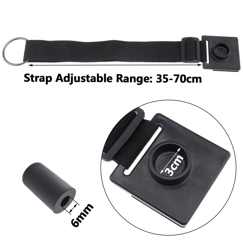 Creative-Idea Cello Endpin Anchor Stopper,Antiskid Device Non-Slip Stopper Holder Stand Mat with 4pcs Rubber Endpin Tip Cap