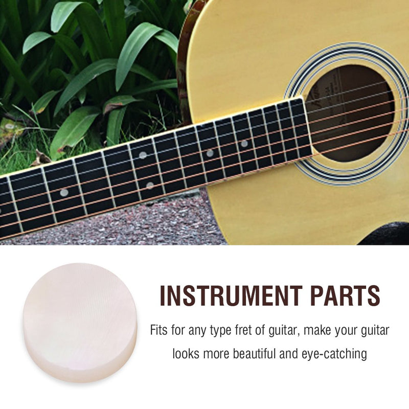 Fretboard 6mm Inlay Dots Markers for Guitar Ukulele Bass Mandolin Banjo Decor 20pcs