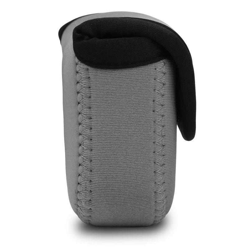 MegaGear ''Ultra Light'' Neoprene Camera Case, Bag with Carabiner for Fujifilm X70 Digital Camera (Grey) (MG713)