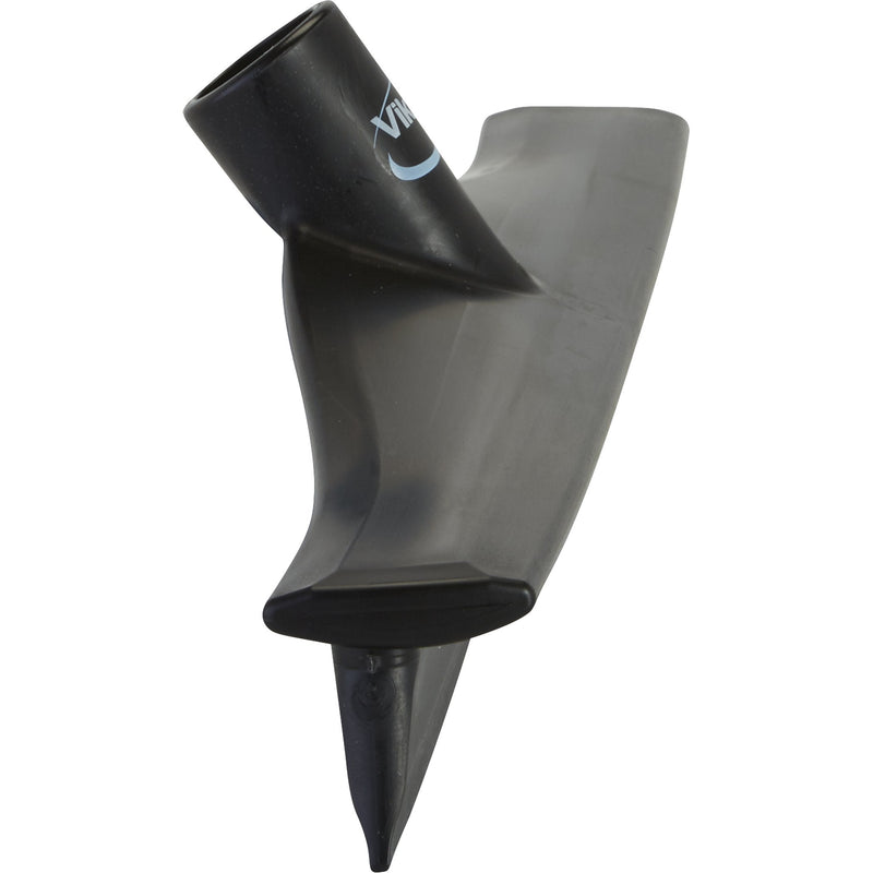 Vikan 71409 Rubber Polypropylene Frame Single Blade Squeegee, 16", Black 7140