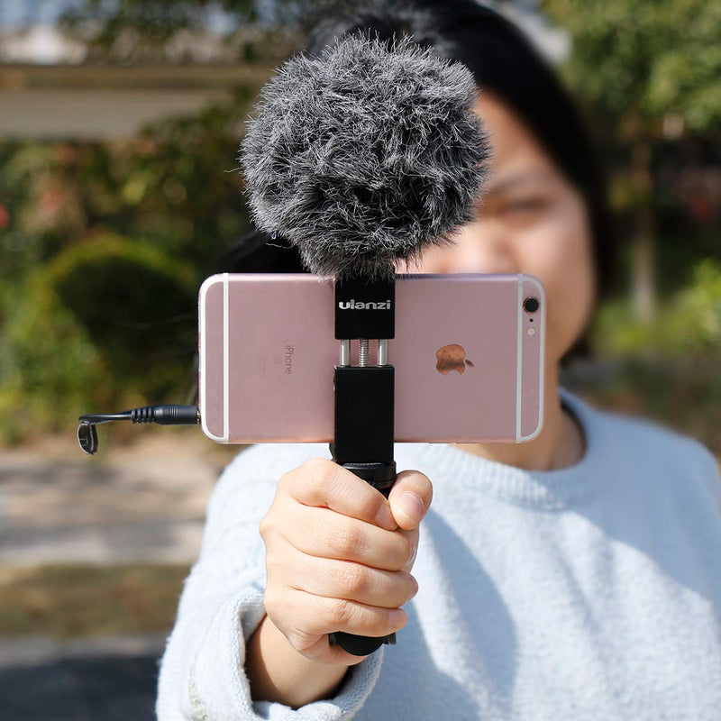 BOYA BY-MM1 Video Microphone Youtube Vlogging Facebook Livestream Recording Shotgun Mic for iPhone HuaWei Smartphone DJI Osmo Mobile 2,for ZHIYUN Smooth 4