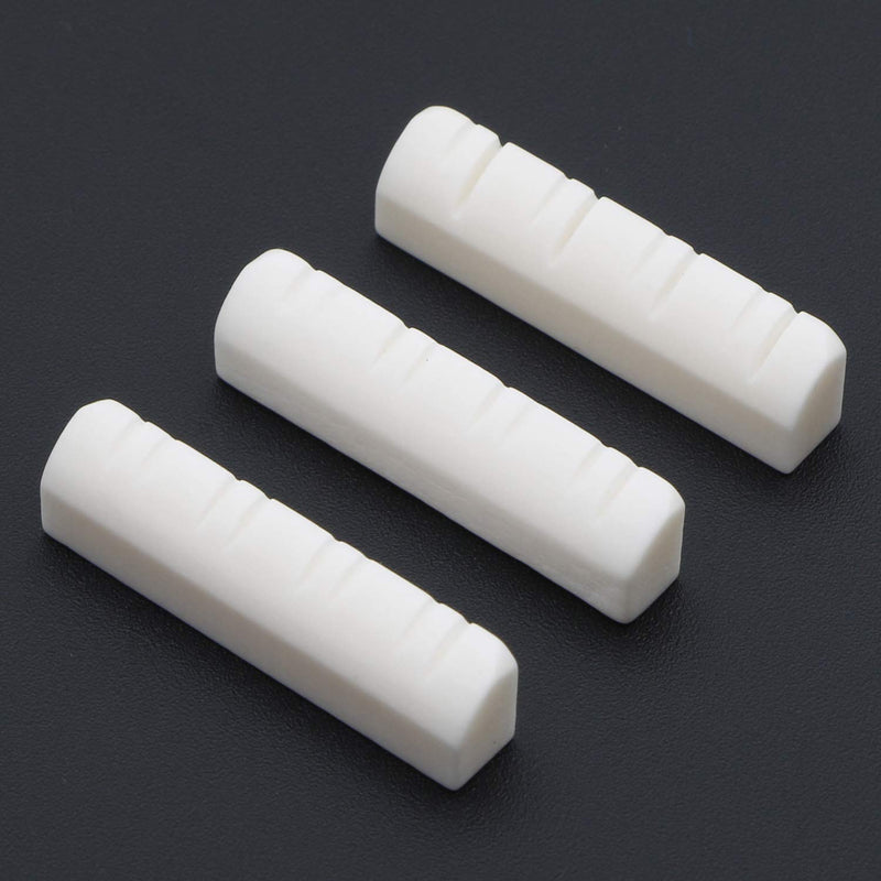 3PCS Guitar Nut Bone Mandolin Upper Nuts for Guitar Maker