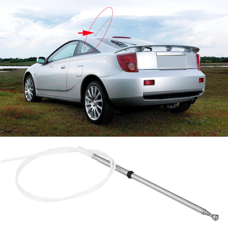 [AUSTRALIA] - Qiilu Car Replacement Power AM/FM Radio Antenna Mast for Toyota Land Cruiser Lexus LX470 98-07 