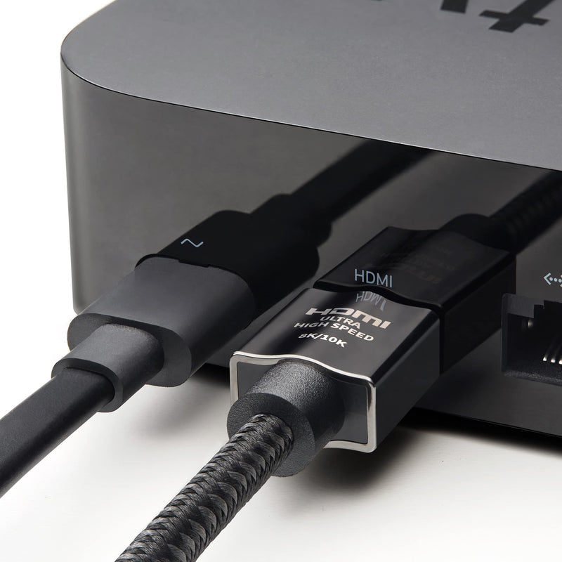 [AUSTRALIA] - Zeskit X-Tech 48Gbps Ultra High Speed HDMI Cable 1.5ft, 8K60 4K120 144Hz eARC HDR HDCP 2.2 2.3 Compatible with Dolby Vision Apple TV 4K Roku Sony LG Samsung Xbox Series X RTX 3080 PS4 PS5 0.5m/1.5ft 