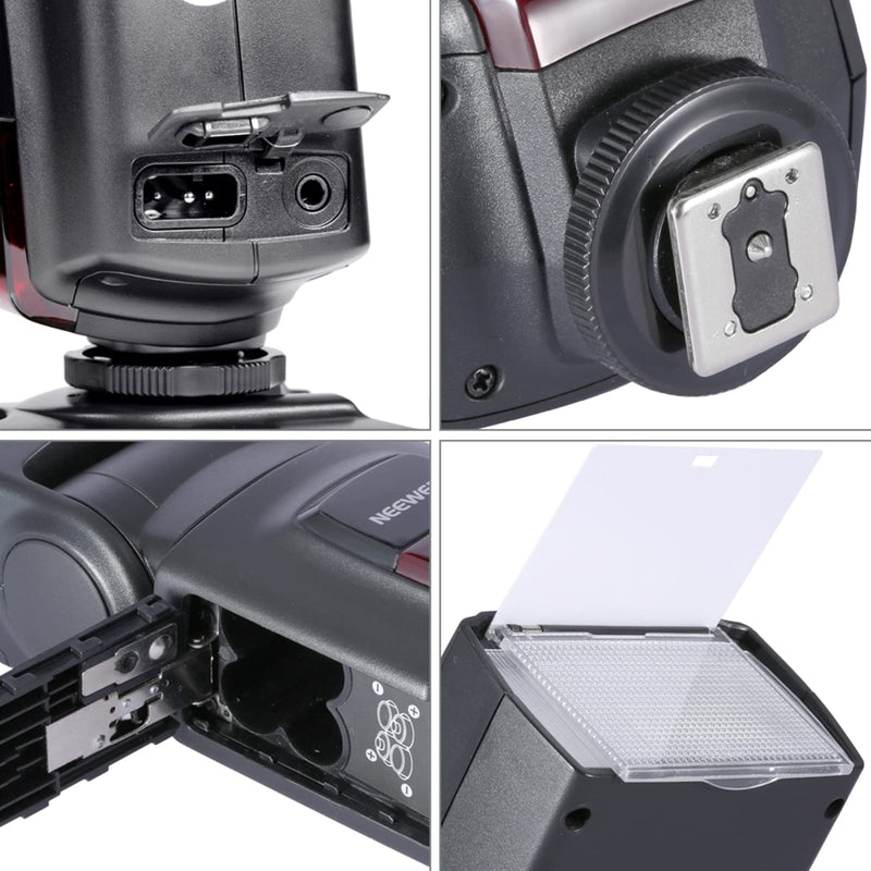 NEEWER TT560 Camera Flash Speedlite 5500K with Standard Hot Shoe Mount Compatible with Canon Nikon Panasonic Olympus Pentax Fijifilm and Other Digital Cameras