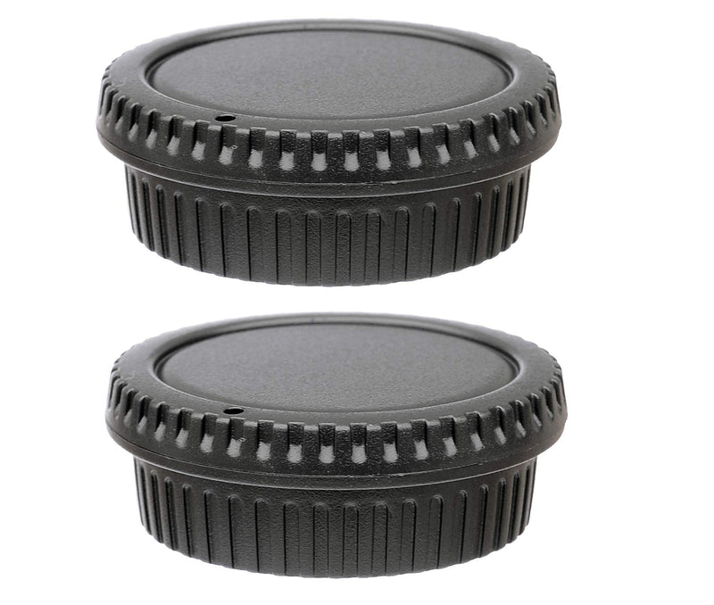 ( 2 Packs) Fotasy Rear Lens Cover Camera Body Cap for Canon EOS DSLR Camera Lenses, Canon EF/ Efs Lens Rear Cap Body Cap