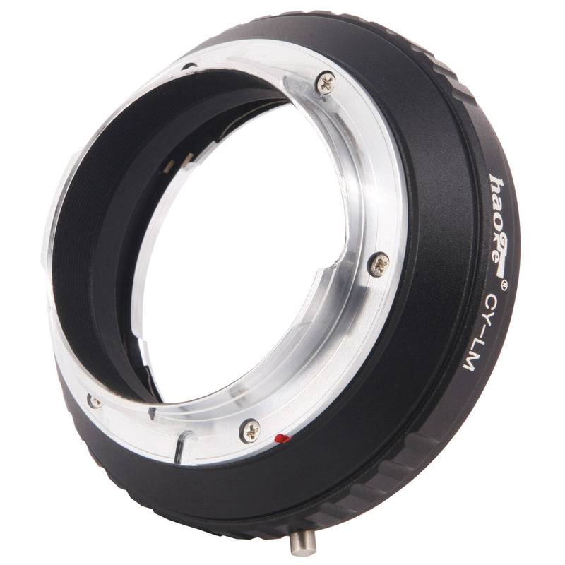 Haoge Lens Mount Adapter for Contax/Yashica C/Y CY Lens to Leica M LM Mount Camera Such as M240, M240P, M262, M3, M2, M1, M4, M5, M6, MP, M7, M8, M9, M9-P, M Monochrom, M-E, M, M-P, M10, M-A