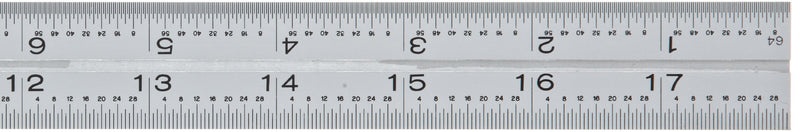 Mitutoyo 180-405U, 150mm (1mm, 0.5mm, 1mm, 0.5mm), Steel Blade for Combination Square 150 millimeters 1 mm, 0.5 mm 5/64 inches