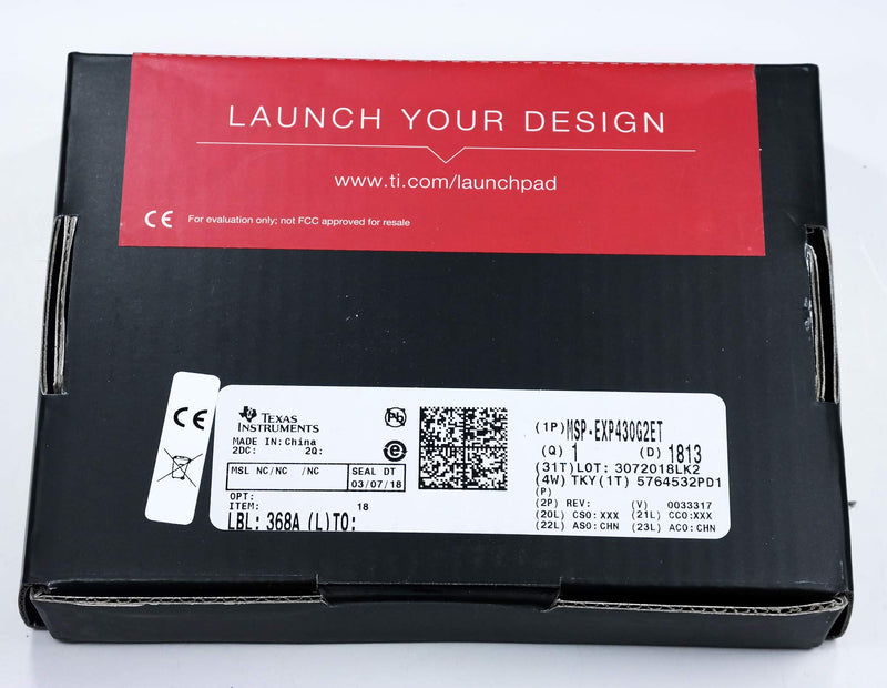 [AUSTRALIA] - Texas Instruments Value Line MSP430 LaunchPad - MSP-EXP430G2ET, 14-/20-pin DIP (N) Socket 