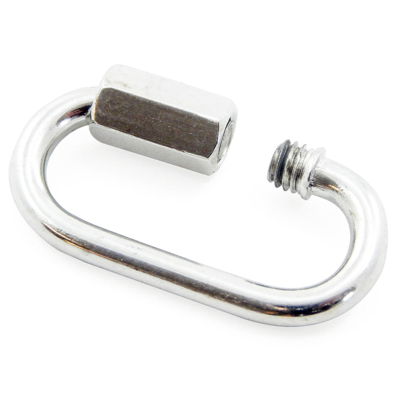Red Hound Auto 50 Quick Link Chain Cable Strap Connector Rigging 1/8 Inch 3.1mm