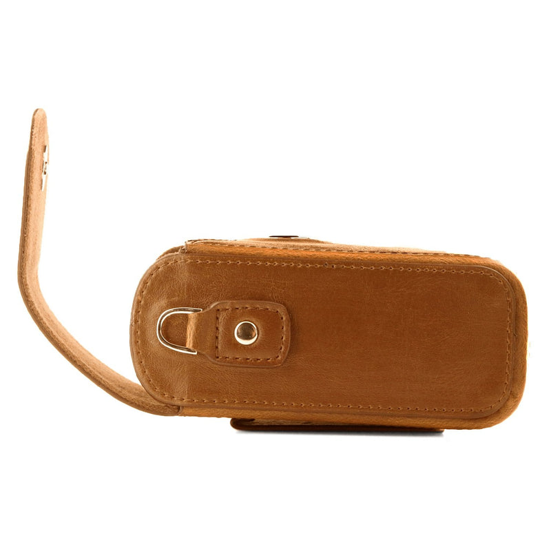 MegaGear Sony Cyber Shot RX100 VI Universal Camera Case, Light Brown (MG1498)