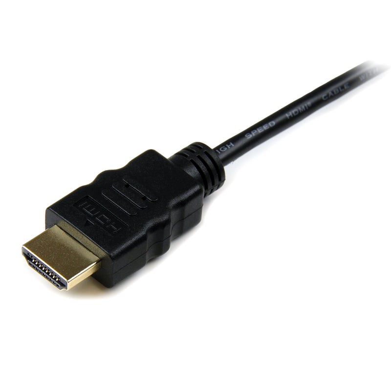 [AUSTRALIA] - StarTech.com 3m High Speed HDMI Cable with Ethernet - HDMI to HDMI Micro - M/M - 3 Meter HDMI (A) to HDMI Micro (D) Cable (HDADMM3M), Black 10 ft / 3m HDMI to Micro HDMI 