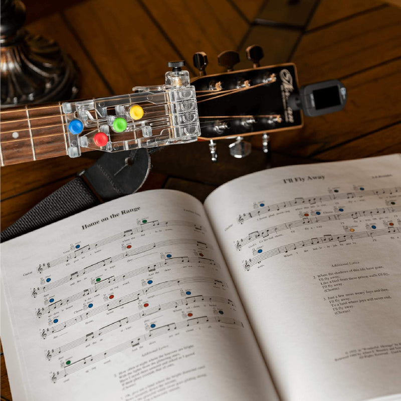 ChordBuddy “MADE IN THE USA” - Comes with Songbook, Lesson Plan, App, Right Handed ChordBuddy, and Tuner