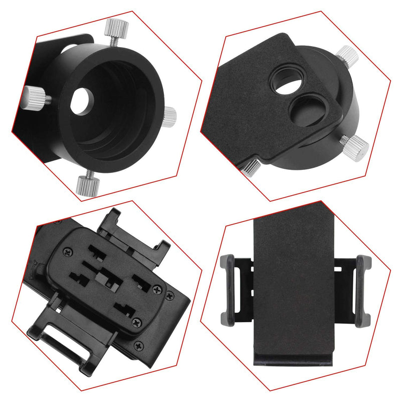 [AUSTRALIA] - Astromania Smartphone iPhone Adapter with T2 Thread and Eyepiece Adapter 44-52mm - for Photography with telescopes and Spotting Scope or Binoculars IPhone and Eyepiece Adapter 44 - 52mm 